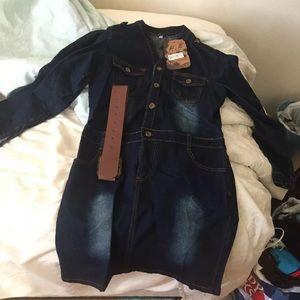 Denim dress